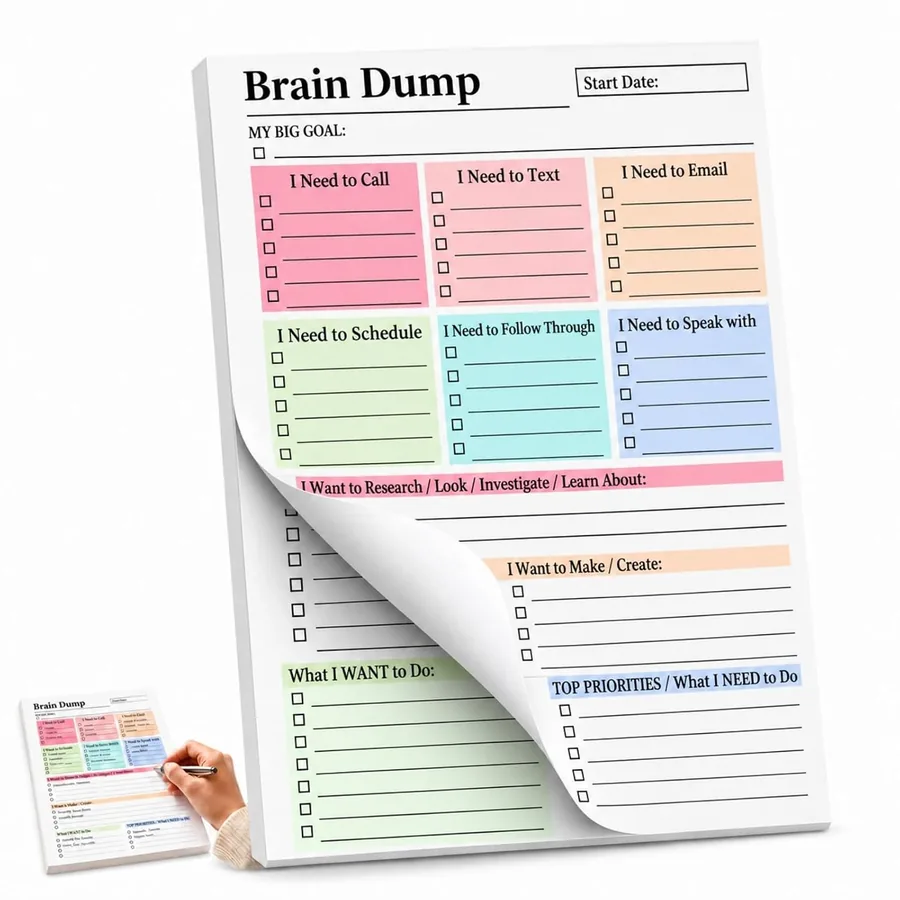 Brain dump notepad by Brain Dump