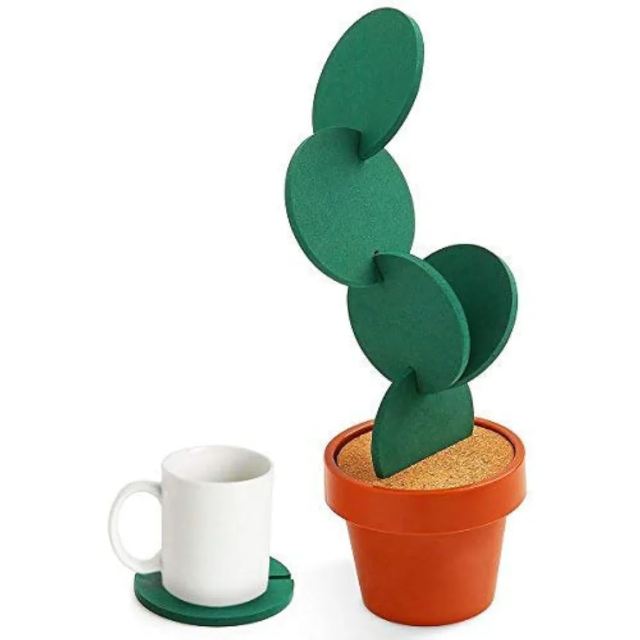 Cactus coaster set by Sirensky