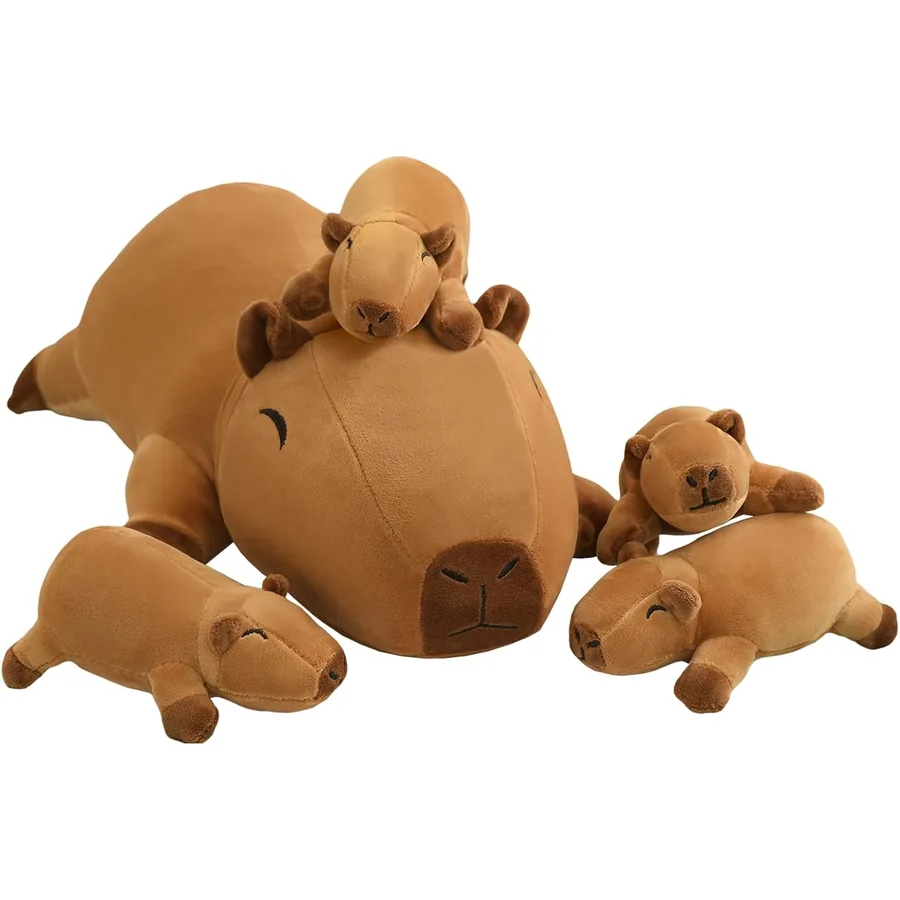 Capybara mama plush by TOYSYM