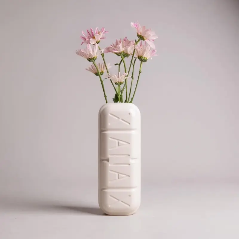 Chill pill vase by Moonlii