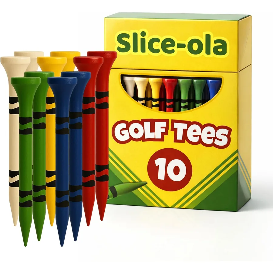 Crayon golf tees by HahaHome