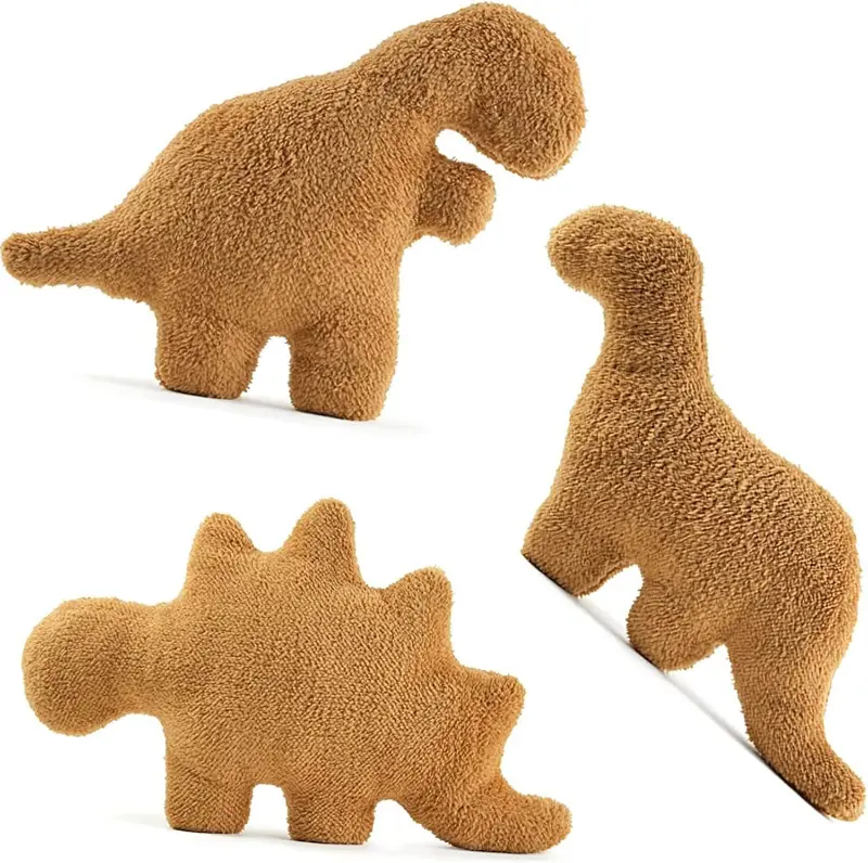 Dino nugget pillows by Lixzuch