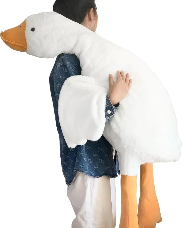 Giant goose hug pillow by Haengbuk