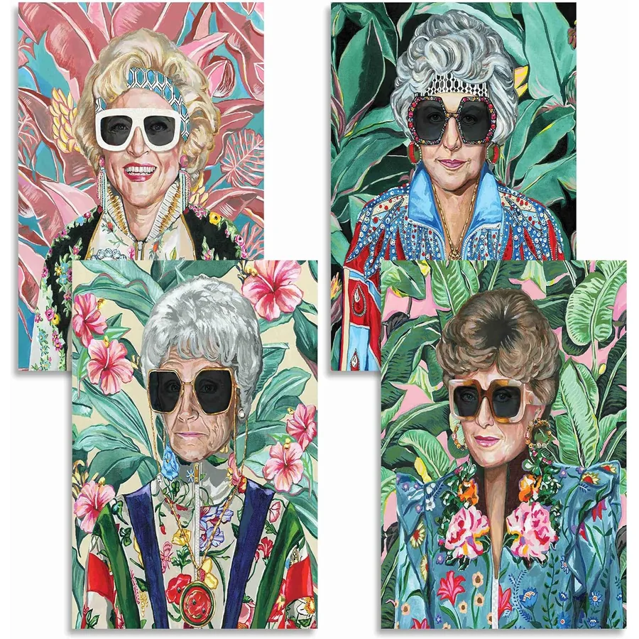 Golden Girls portrait set by Generic