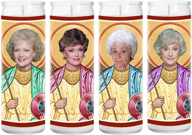 Golden Girls prayer candle by Celeb Prayer Candle