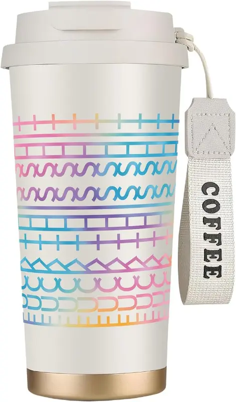 Hidden message travel mug by WKTML