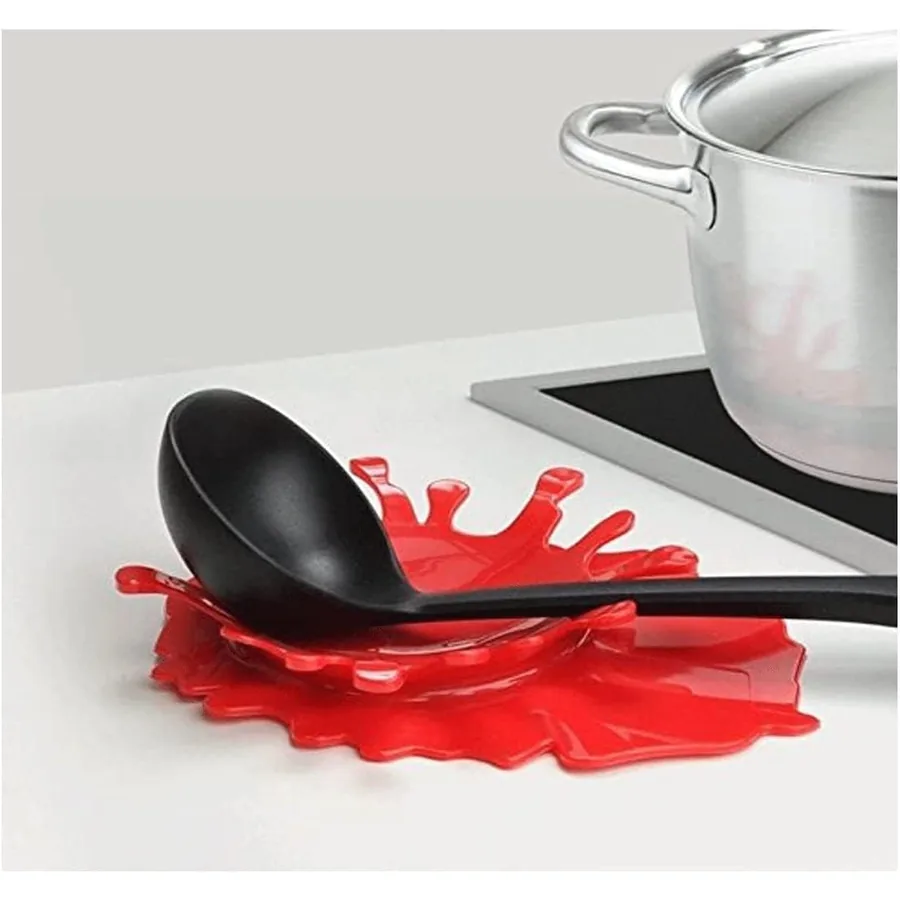 Ketchup splat spoon rest by LDAOS