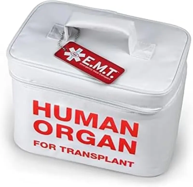 Organ transplant lunch tote by Genuine Fred