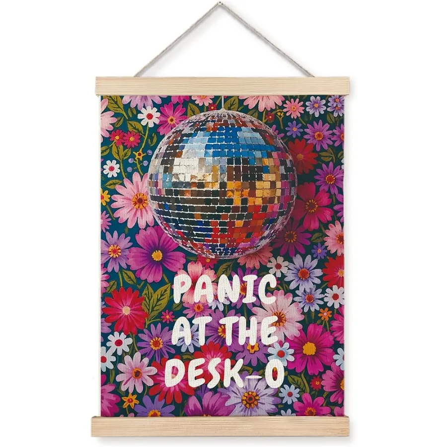 Panic at the Desk-O print by JINYO