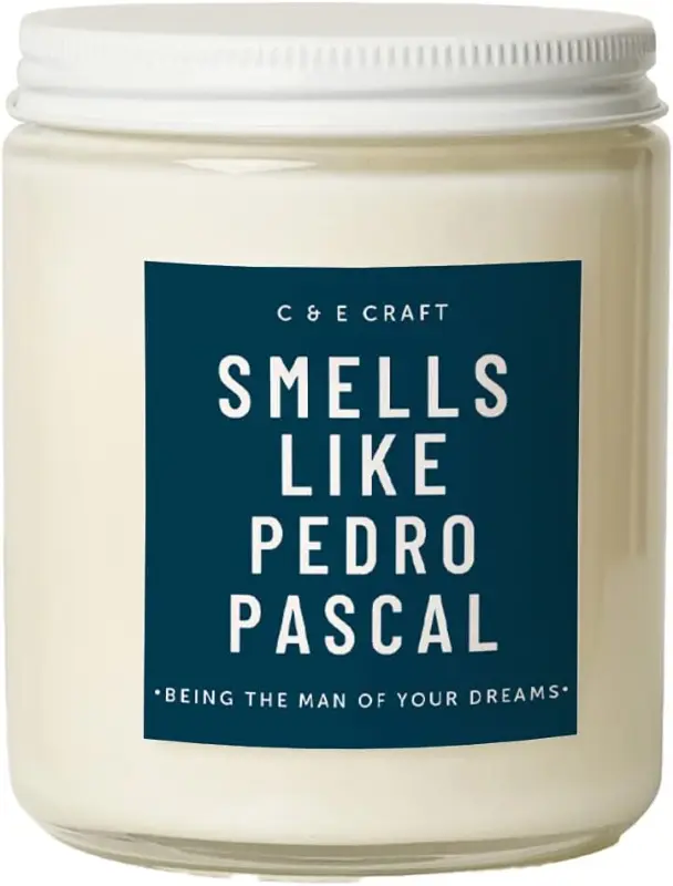 Smells Like Pedro Pascal candle by CE Craft