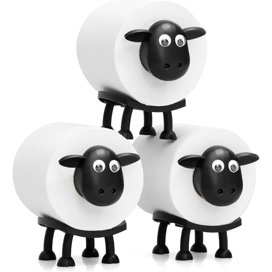 Sheep toilet paper holders by VELENTI