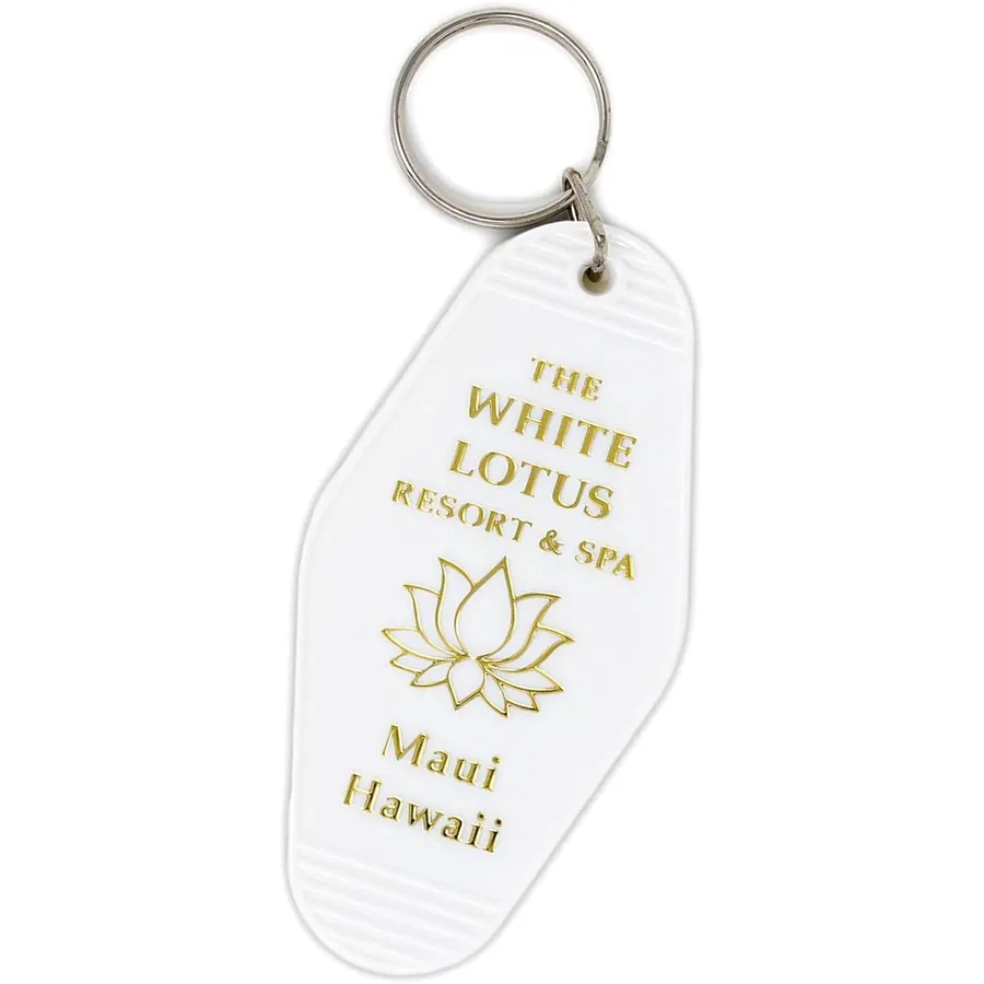 White Lotus room keychain by Chillkat