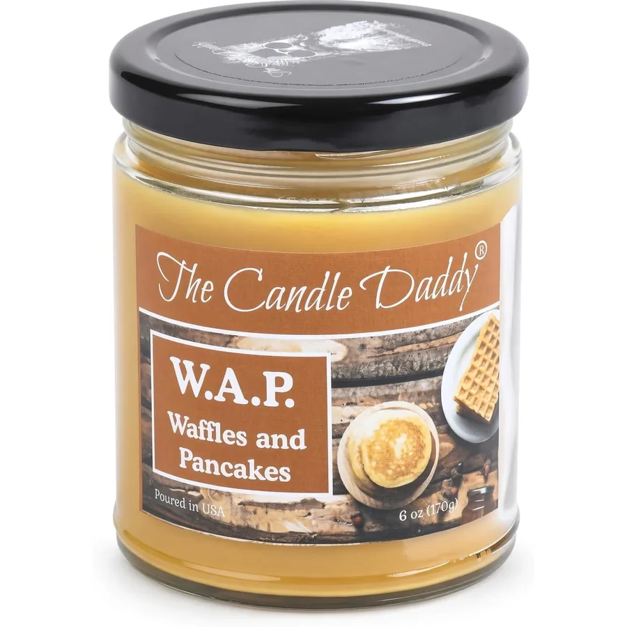 W.A.P. waffles and pancakes candle by The Candle Daddy