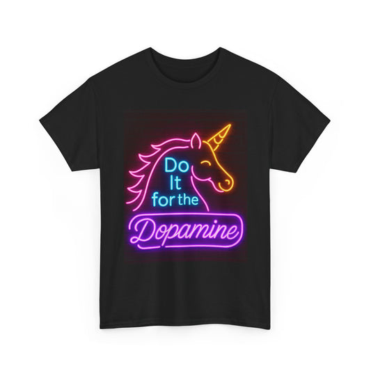 Neon Unicorn Motivational Tee, Unisex T-Shirt for Fun, Party Wear, Gift for Unicorn Lovers, Statement Shirt, Cute Casual Wear