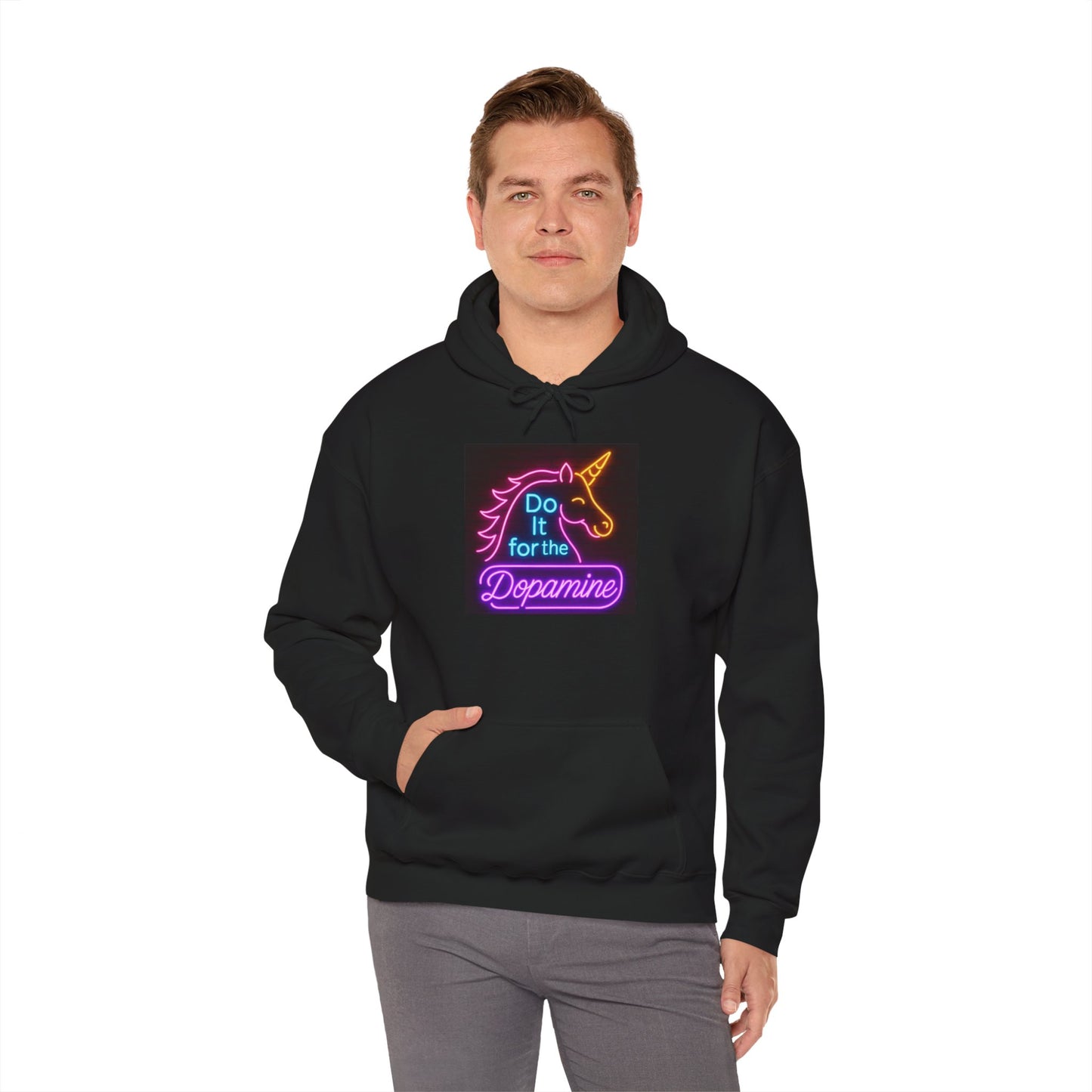Neon Unicorn Dopamine Hoodie